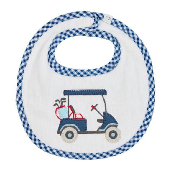 Mud Pie Baby Boy Terry Bib Set Of Three - Picture 1 of 12